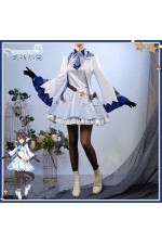 2XXT Cosplay Uma Musume Pretty Derby Daring Tact Pure White Race Outfit Cosplay Costume